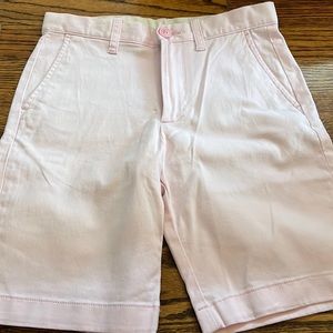 NWOT crewcuts pink chino shorts size 8